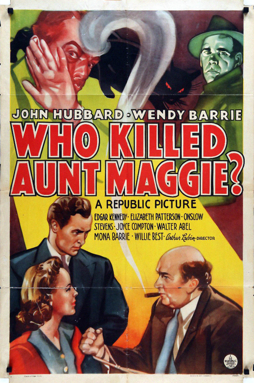 WHO KILLED AUNT MAGGIE?